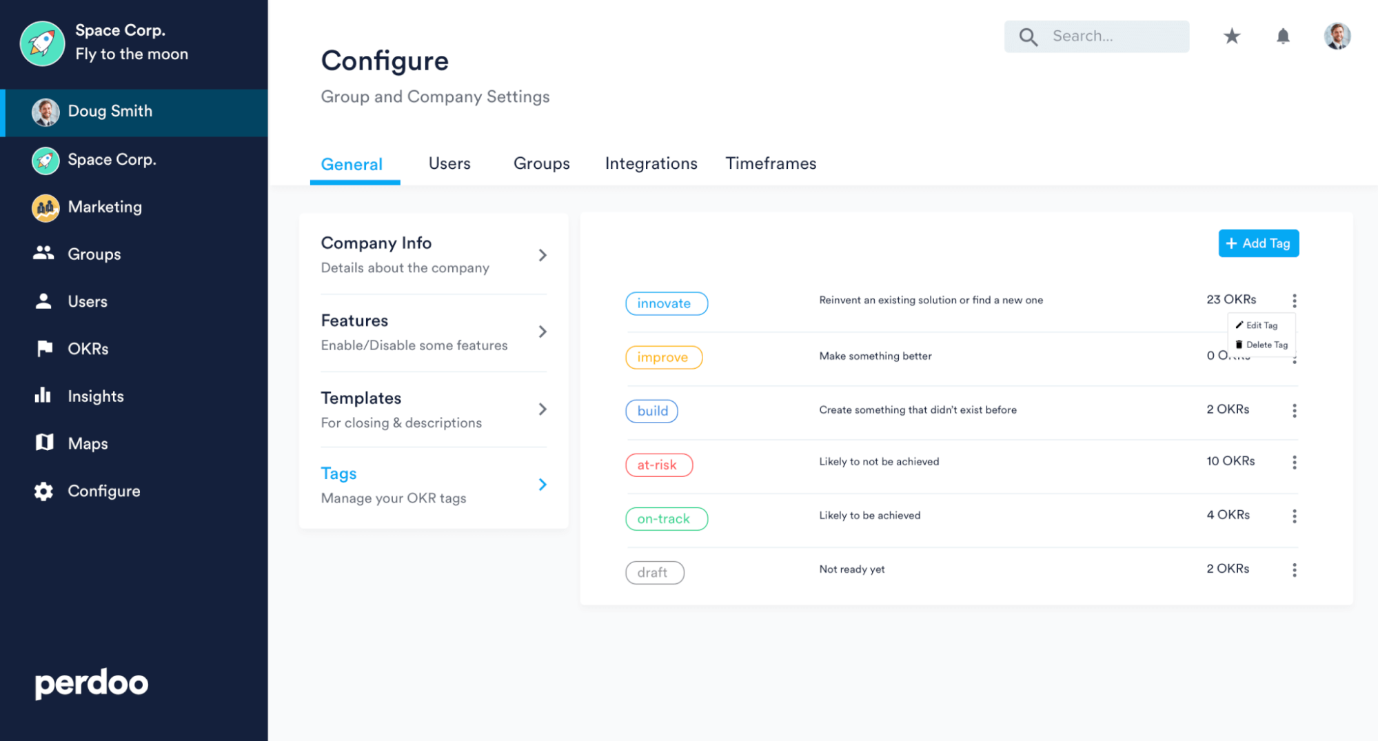 Customizable Dashboards